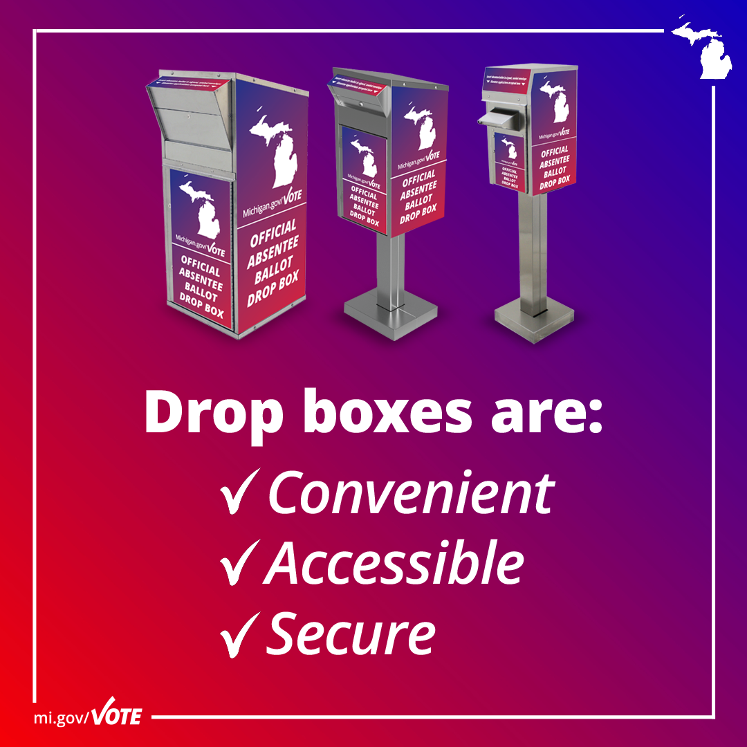 Drop boxes are: Convenient, accessible, secure.