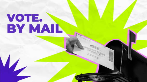 Vote. By mail