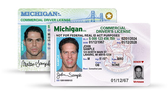 Michigan CDL license