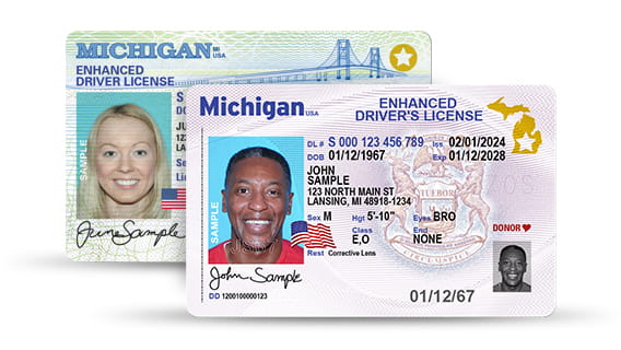 Michigan enhanced driver's license