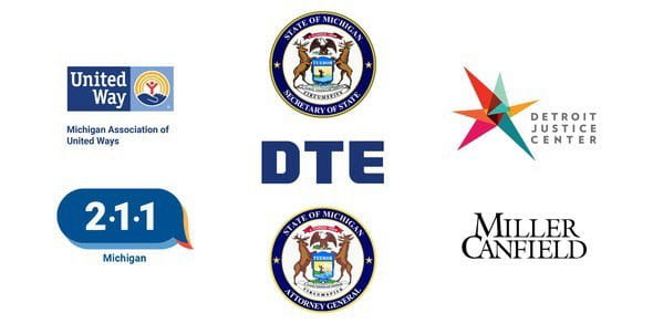 Logos of partners of Road to Restoration program