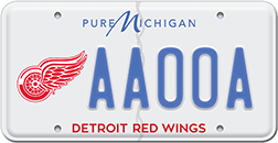 Red Wings Plate