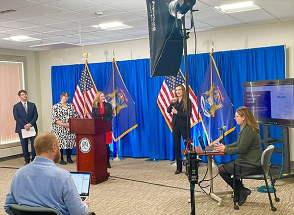 FOIA Press Conference - Erin Lillie explains application