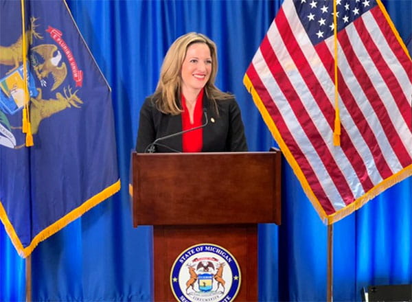 FOIA press conference - Sec. Benson speaks