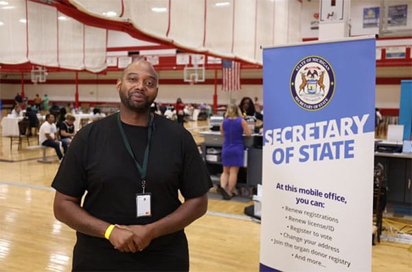Dearborn Heights Road to Restoration Clinic 2024 Participant Aubrey White