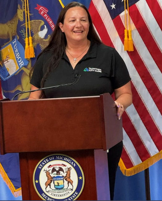 Sterling Heights City Clerk Melanie Ryska