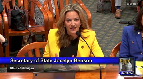 Sec. Benson Testifies For Government Ethics Legislation
