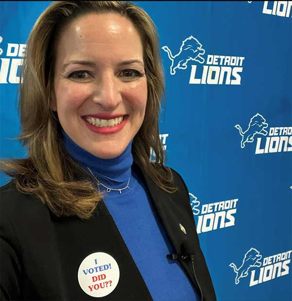 Early voting day one - Secretary of State Jocelyn Benson