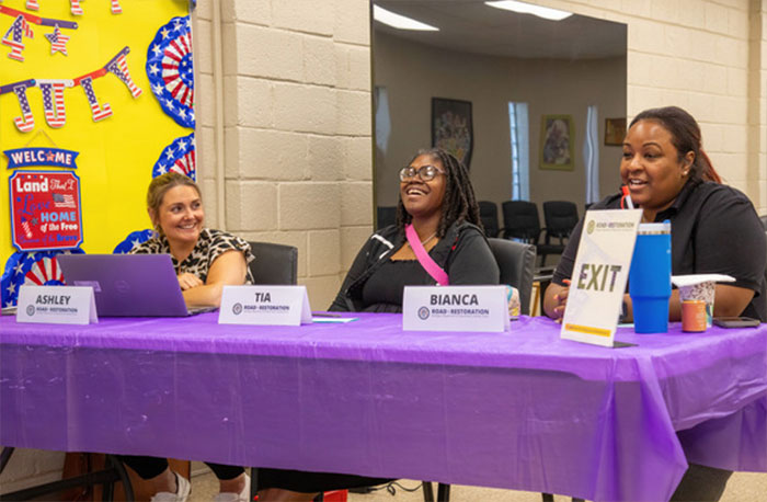 Detroit R2R Ashley Wamanga and Bianca Thompson and Tia Butler-Willis