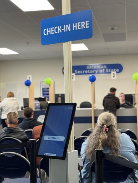 St. John's Secretary of State Office has new check-in stations