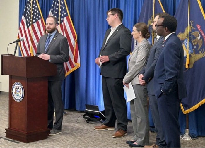 Sen. Jeremy Moss speaks about the SAVE Act