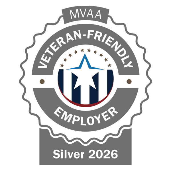 MVAA veteran-friendly employer Silver 2026 logo