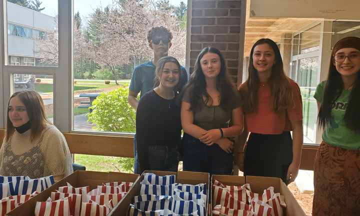 A group of MI Vote Matters student participants