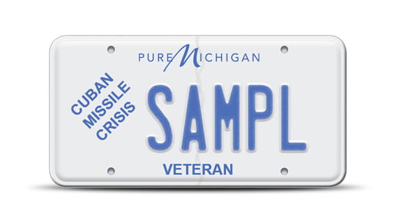 Cuban Missile Crisis license plate