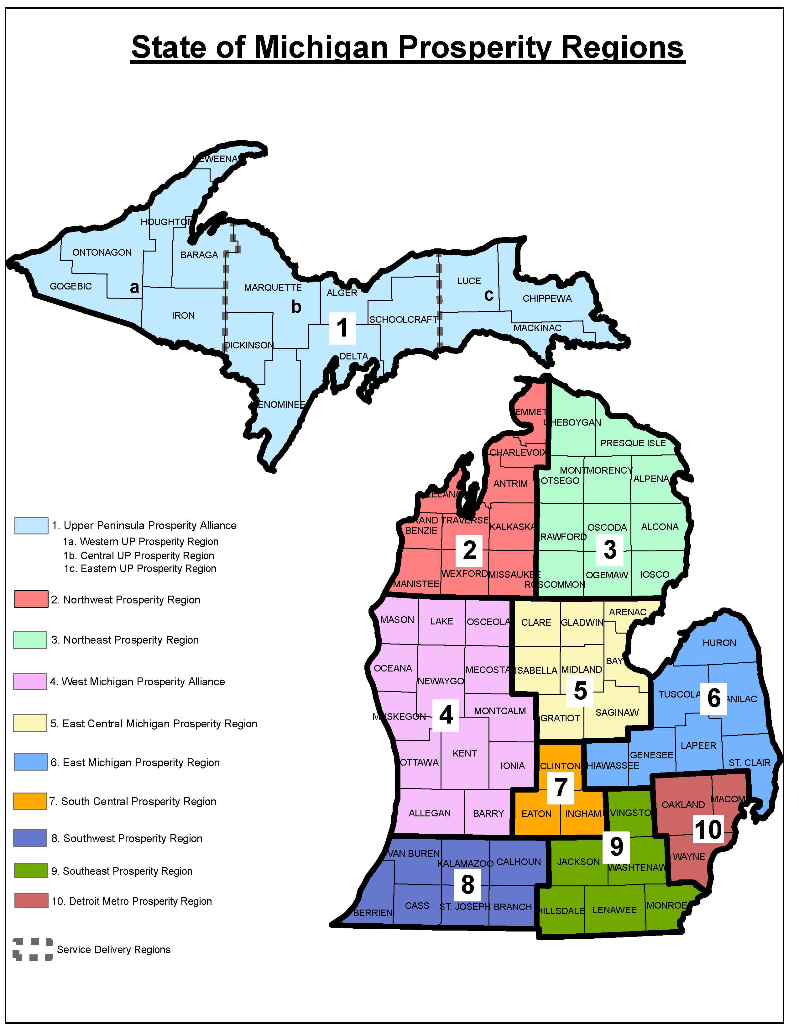 Prosperity Regions
