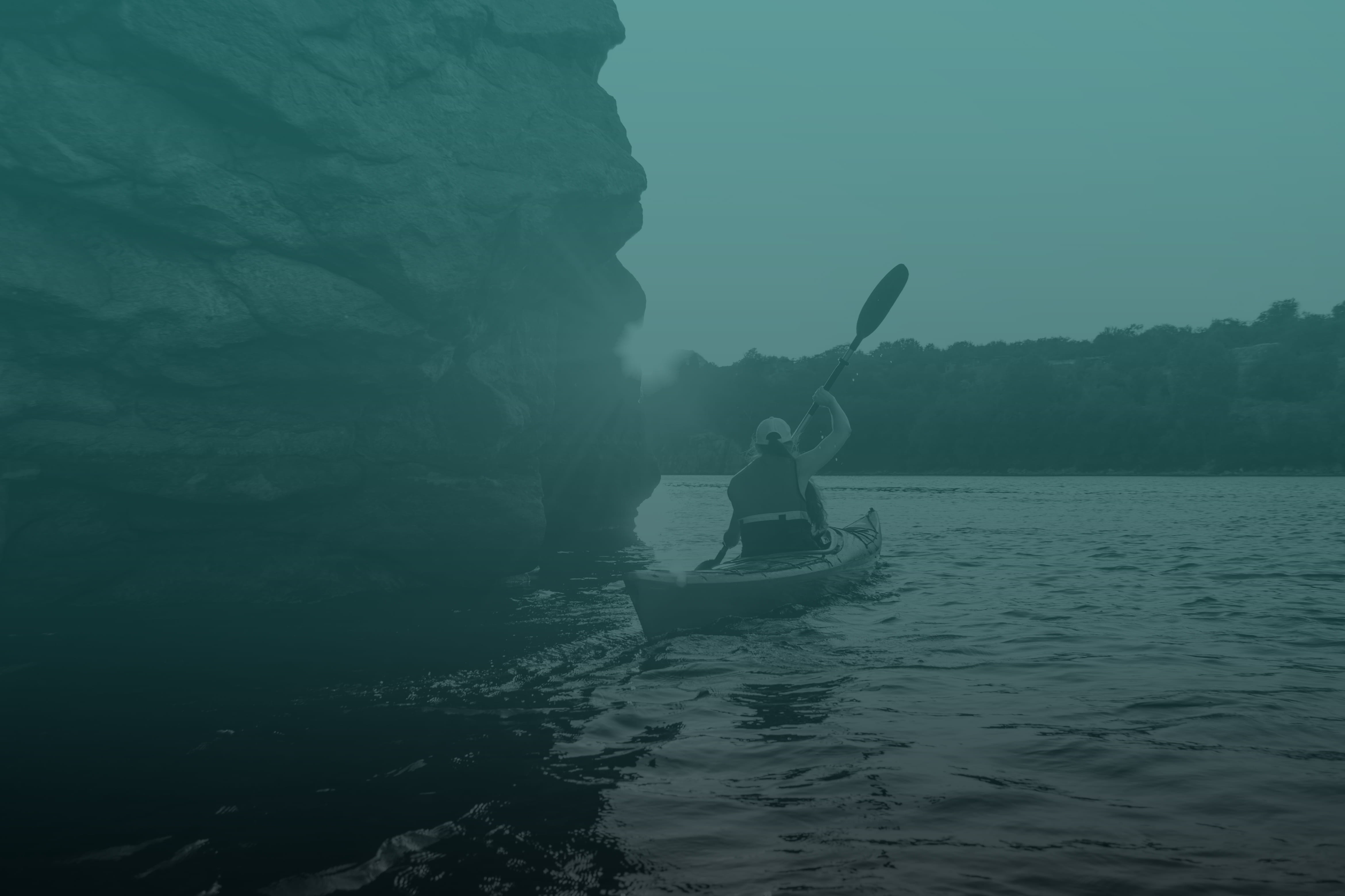 Person Kayaking