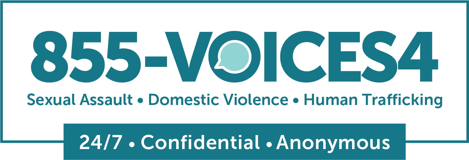 voices4 logo teal