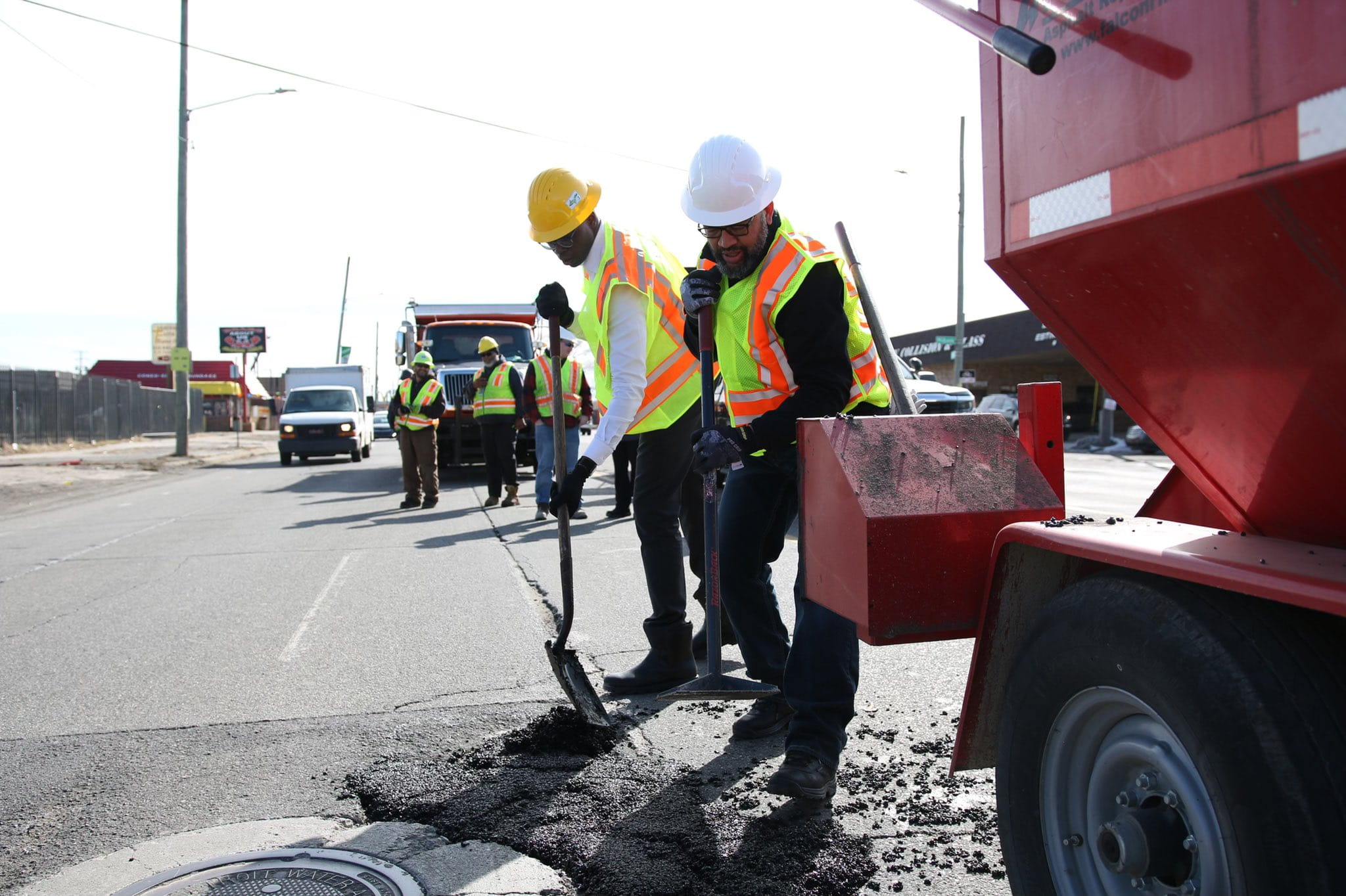 LG pothole